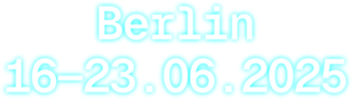 Berlin 16-23.06.2025